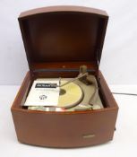 Mid 20th century Pye 'The Black Box' Record Reproducer model 1004, All-Transistor,