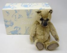 Steiff limited edition mohair teddy bear 'Sam', as new with tags and original box,