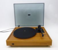 Systemdek IIX 900 Hi Fi turntable, walnut finish, serial no. 215486, L46.