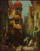 Italian Street Scene,