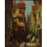 Italian Street Scene,