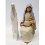 Nao figure depicting Mary and baby Jesus by Salvador Furió,