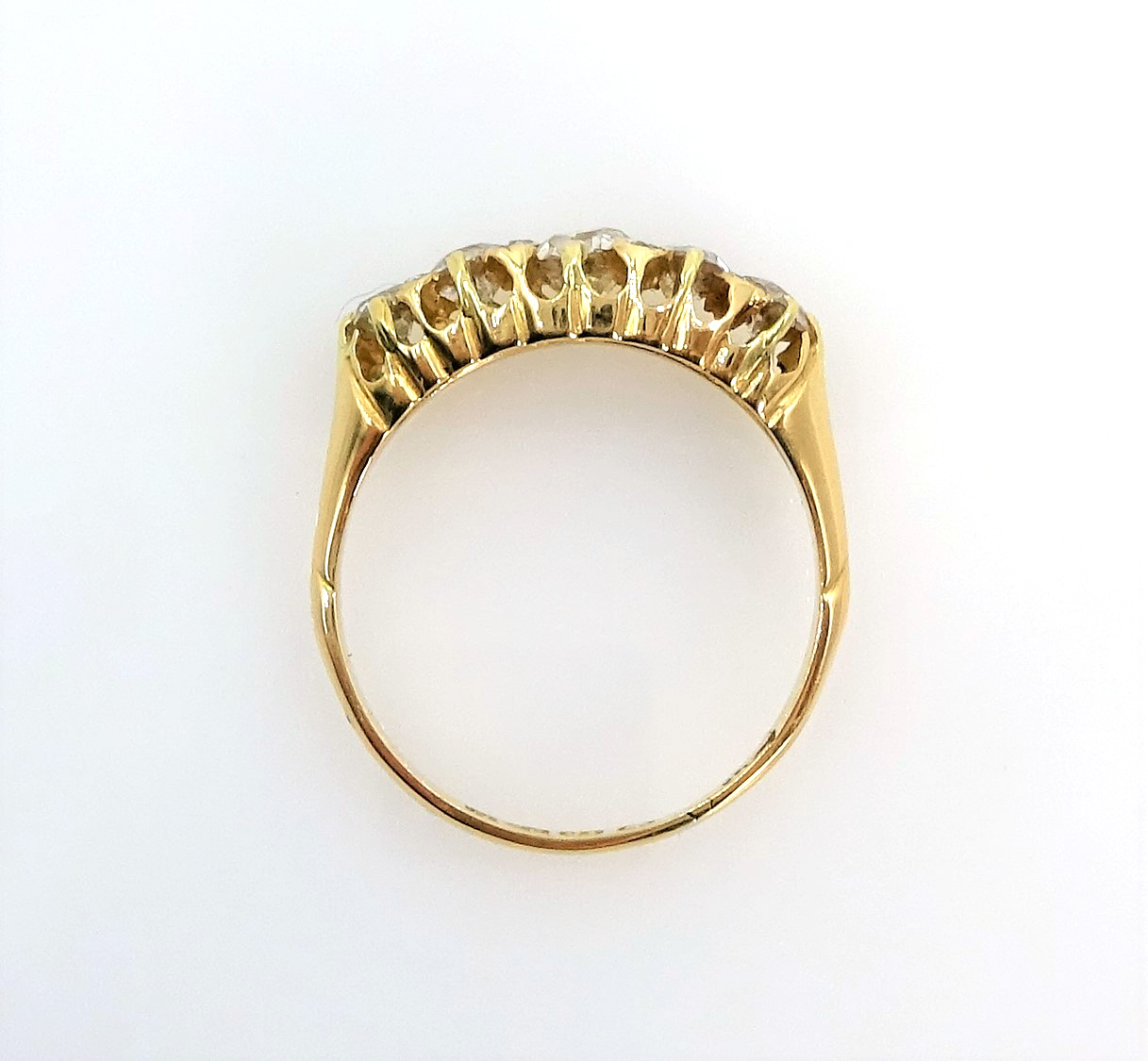 Victorian 18ct gold diamond ring, Chester 1896 boxed Condition Report 3. - Image 5 of 6