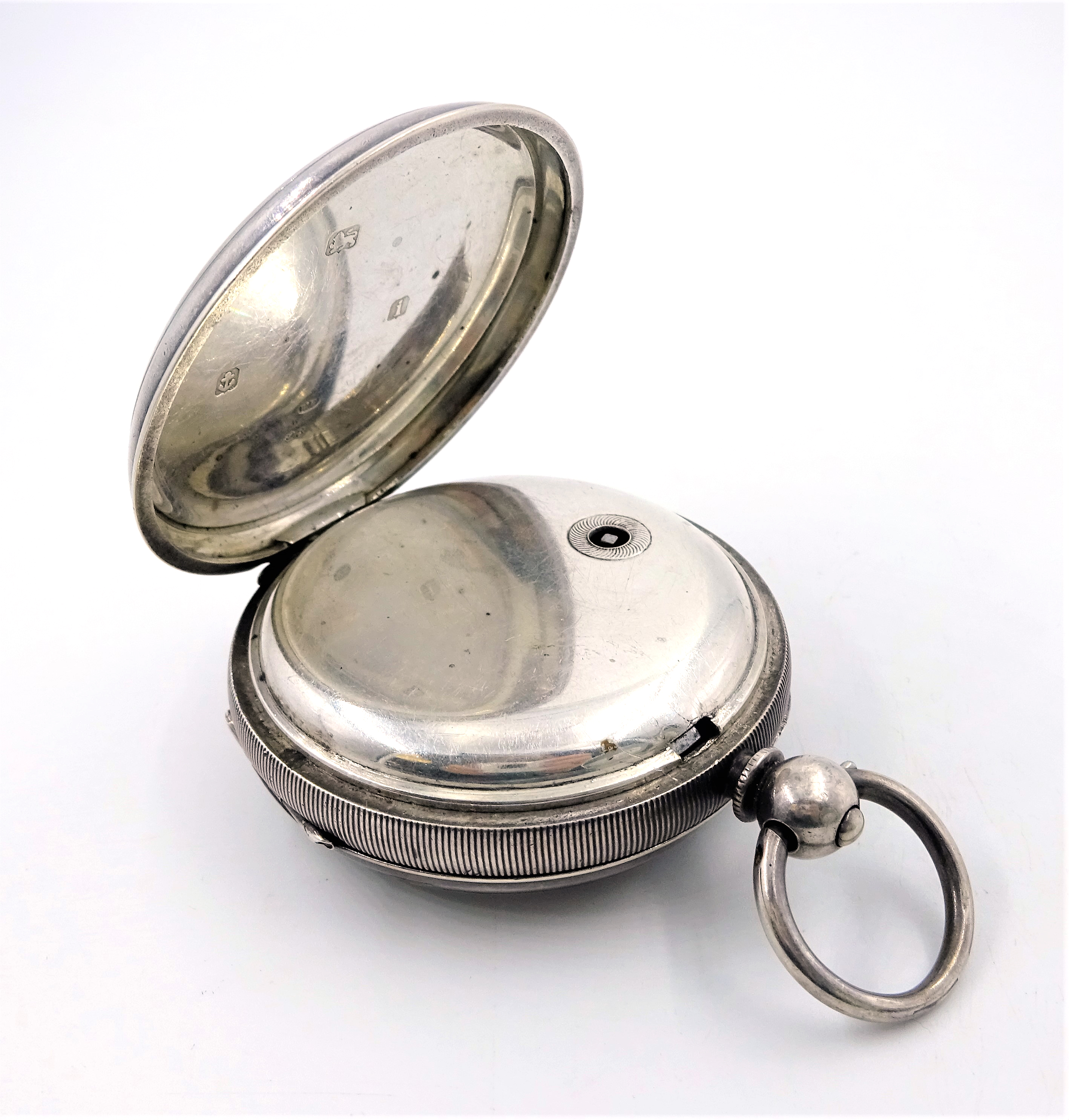 The "Elswick" Lever silver pocket watch by J. E. - Image 9 of 9