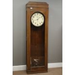 Early 20th century oak case 'International Time Recordings Co.