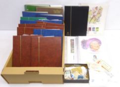 Large collection of World stamps in fifteen stockbooks and in packets including;