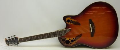 Ovation Standard Elite acoustic-electric guitar, model No.