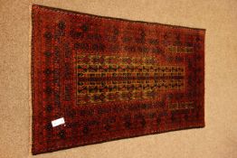 Persian Baluchi prayer rug, 136cm x 84cm Condition Report <a href='//www.