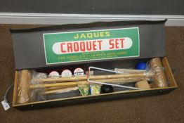 Jaques Croquet set in card box Condition Report <a href='//www.davidduggleby.