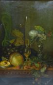 Still Life of Fruit, 19th/early 20th century oil on canvas signed G.