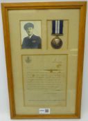 WWll DSM medal to CPO Telegraphist Robert Thomas Nestor, 'For Gallantry,