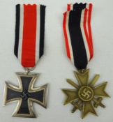 WWll German Iron Cross 2nd Class 1939 stamped on suspension '15',