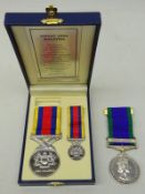 QEII Campaign Service Medal with clasp for South Arabia, engraved to V 4281608, LAC. J.R. McDonald.