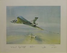 'Vulcan Tanker over Lincoln Cathedral' ltd.ed.
