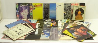 Mostly 1960s and 70s vinyl LPs including; The Beatles, Thin Lizzy, Queen,