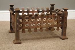 Cast iron dog grate by Redmond Blacksmiths Cloughton,