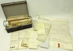 Collection of early 18th to early 20th century Indentures, including The County of York,