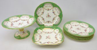 Late 19th century Mintons dessert service,