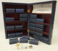 Mayfair Collection of Dresden Blue & White Miniatures, each individually boxed with certificate,