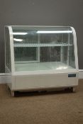 Polar CC666 counter top refrigerated display fridge, W69cm, H67cm,
