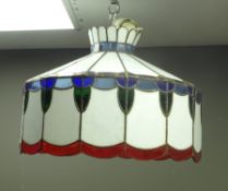 Large Tiffany style centre light fitting,