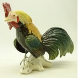 Karl Ens model of a Cockerel, L31cm Condition Report <a href='//www.