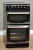 Cannon Oakley gas cooker with grill, oven and four burner hob,