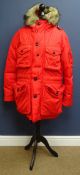 Polo by Ralph Lauren faux fur-trim down parka,