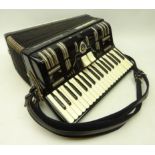 Paolo Soprani 80 bass piano accordion with Hohner gig-bag Condition Report <a