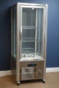 Polar GD881 commercial refrigerated display/dessert fridge, W71cm, H179cm,