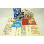 Collection of mostly used World stamps in albums and on pages including; Iran singles and blocks,