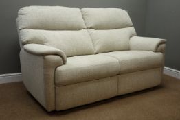 G-Plan Walton two seat sofa (W175cm, D102cm), and pair matching armchairs (W100cm),