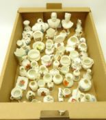 Collection of crested ware, predominantly W.H.