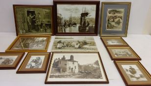 Collection of twenty prints after Frank Meadow Sutcliffe (British 1853-1941) max and 'Yorkshire',