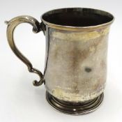 George III silver mug by William Cripps, London 1762, H8.