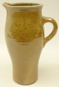 Mick Casson (British 1925-2003): salt glaze stoneware jug, impressed mark,