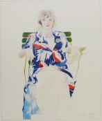 After David Hockney (British 1937-): 'Celia - Carennac August',
