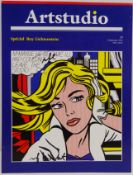 Roy Lichtenstein (American 1923-1997): 'M-Maybe he became ill and couldn't leave the studio',