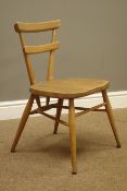 1950s Ercol 'Red Dot' light finish elm and beech child's stacking chair Condition Report