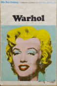 Andy Warhol (American 1928-1987): Marilyn Monroe 'Warhol', original lithograph poster 'Warhol',