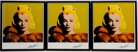 Pop Art - 'The Last Sitting of Marilyn Monroe', from an original by Bert Stern,