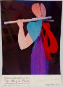 David Hockney (British 1934-): 'The Magic Flute',