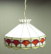 Large Tiffany style centre light fitting,