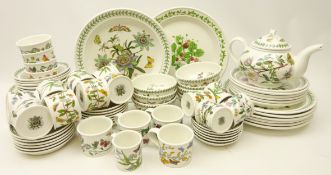 Portmeirion 'Botanic Garden' dinner and tea service for six comprising six dinner plates,