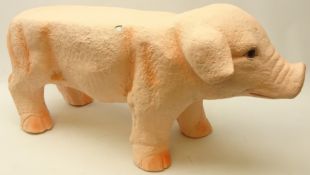 Composite stool in the form of a Pig,