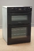 Hotpoint DH93K integrated electric double oven W60cm,.