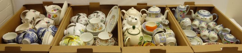 Art Deco Crown Staffordshire chintz pattern teaware, Japanese tea ware,