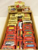 Collection of thirty-eight diecast model vehicles including; Lledo 'Days Gone',