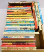 Collection of post 1960s annuals including; The Hotspur book for boys 1968, Valiant Annual 1971,