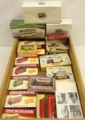 Collection of eighteen diecast model busses and trams including;